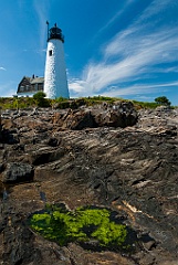 Wood Island Lighthouse in the Summer